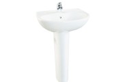 Chậu rửa mặt lavabo chân dài TOTO LPT236CS