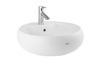 Chậu rửa mặt lavabo đặt bàn đá TOTO LT376CR