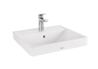 Chậu rửa mặt lavabo đặt bàn đá TOTO LT710CSR