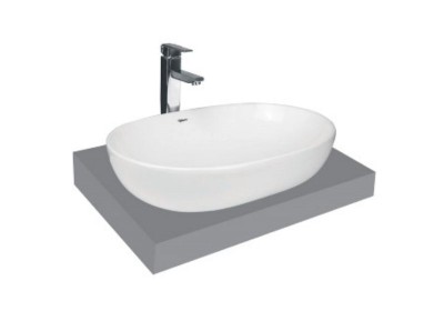 Chậu rửa mặt lavabo đặt bàn đá Viglacera CD15