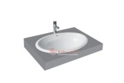 Chậu rửa mặt lavabo dương vành Viglacera CD21
