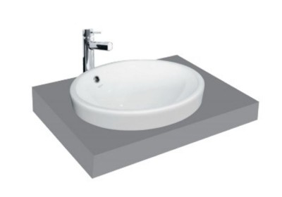 Chậu rửa mặt lavabo đặt bàn đá Viglacera CD6