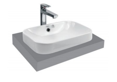 Chậu rửa mặt lavabo đặt bàn đá Viglacera V27