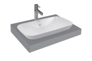 Chậu rửa mặt lavabo đặt bàn đá Viglacera V28