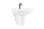 Chậu rửa mặt lavabo chân lửng Viglacera V39