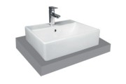 Chậu rửa mặt lavabo đặt bàn đá Viglacera V42M