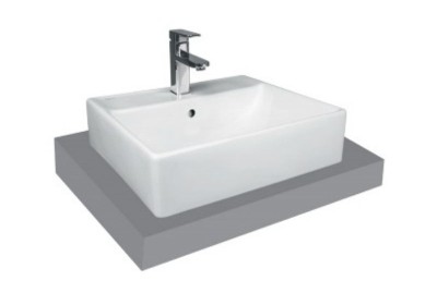 Chậu rửa mặt lavabo đặt bàn đá Viglacera V42M