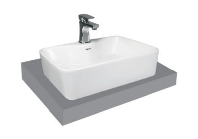 Chậu rửa mặt lavabo đặt bàn đá Viglacera V72