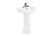 Chậu rửa mặt Viglacera VTL3N + chân đứng VI1T
