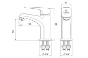 Vòi rửa mặt Gaxtee G3279