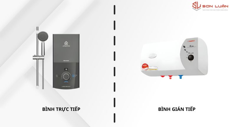 Phân biệt bình nóng lạnh trực tiếp và gián tiếp