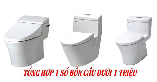 Bồn cầu giá rẻ dưới 1 triệu Hà Nội