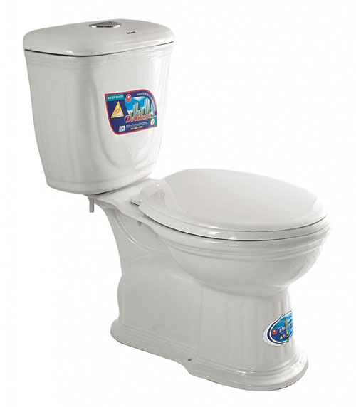 Bồn cầu 2 khối 2 nhấn xả Dolacare
