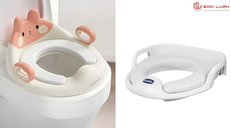 Nắp và lót bồn cầu cho bé