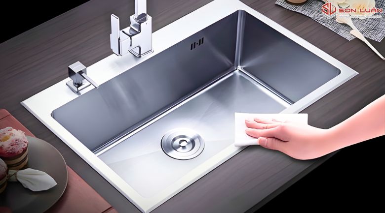 Chậu rửa bát 1 hố sang trọng