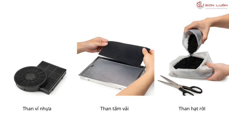 Tổng hợp 3 loại than phổ biến trong máy hút mùi