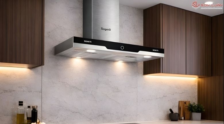 Máy hút mùi độc lập 90cm cho không gian bếp rộng