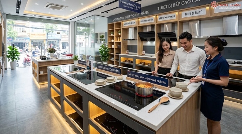 Bếp từ tại Sơn Luận