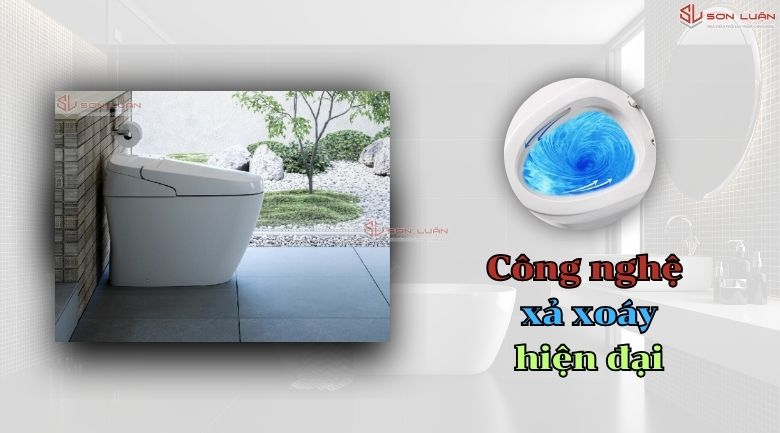 Công nghệ xả xoáy của INAX
