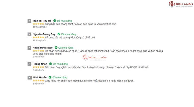 Review từ khách hàng