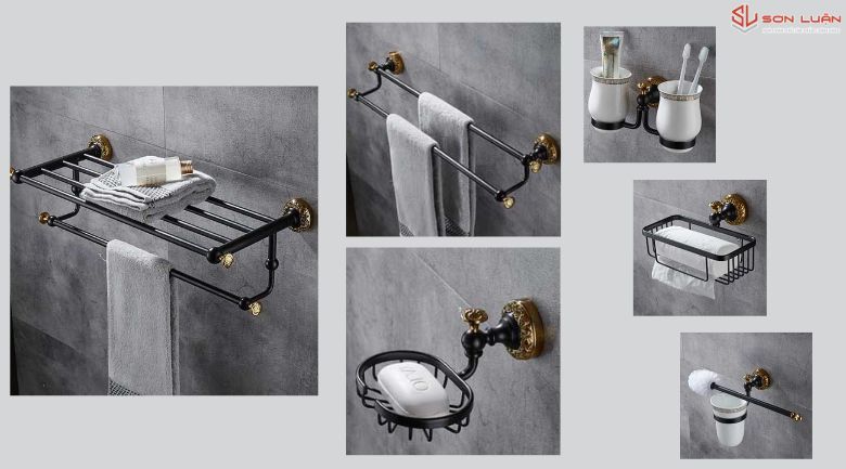 Đầy đủ phụ kiện phòng tắm Gaxtee