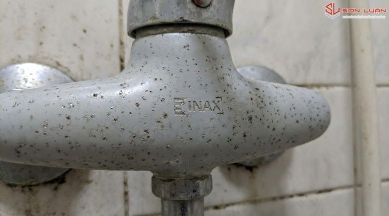 Hình ảnh thực tế vòi inax giả trên thị trường