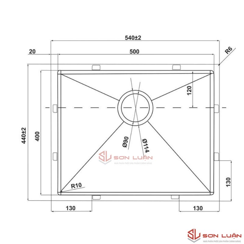Chậu rửa bát Hafele HS21-SSN1S60P 567.94.070
