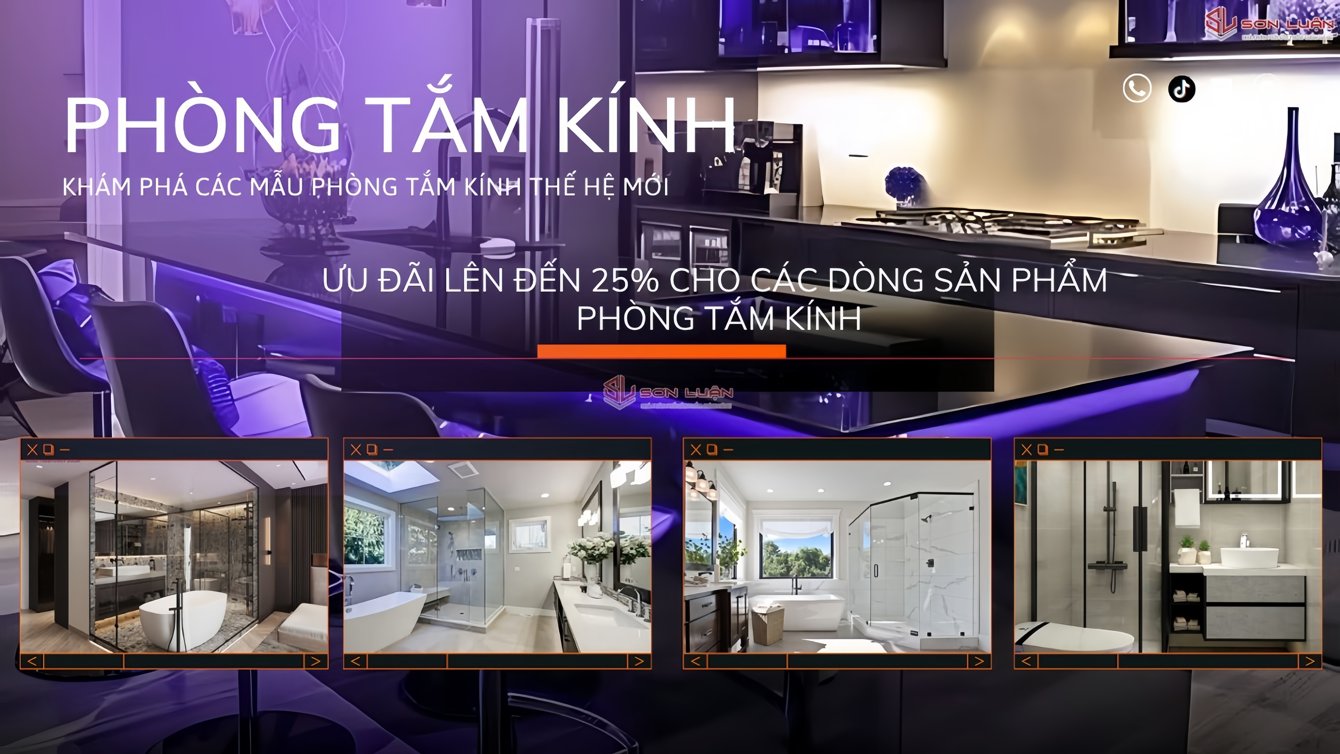 Ưu đãi phòng tắm kính