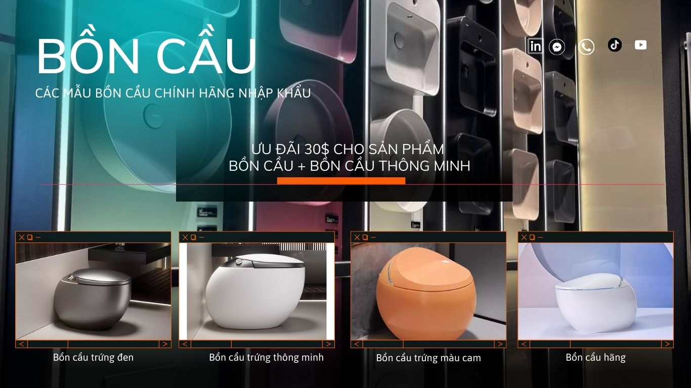 Ưu đãi bồn cầu