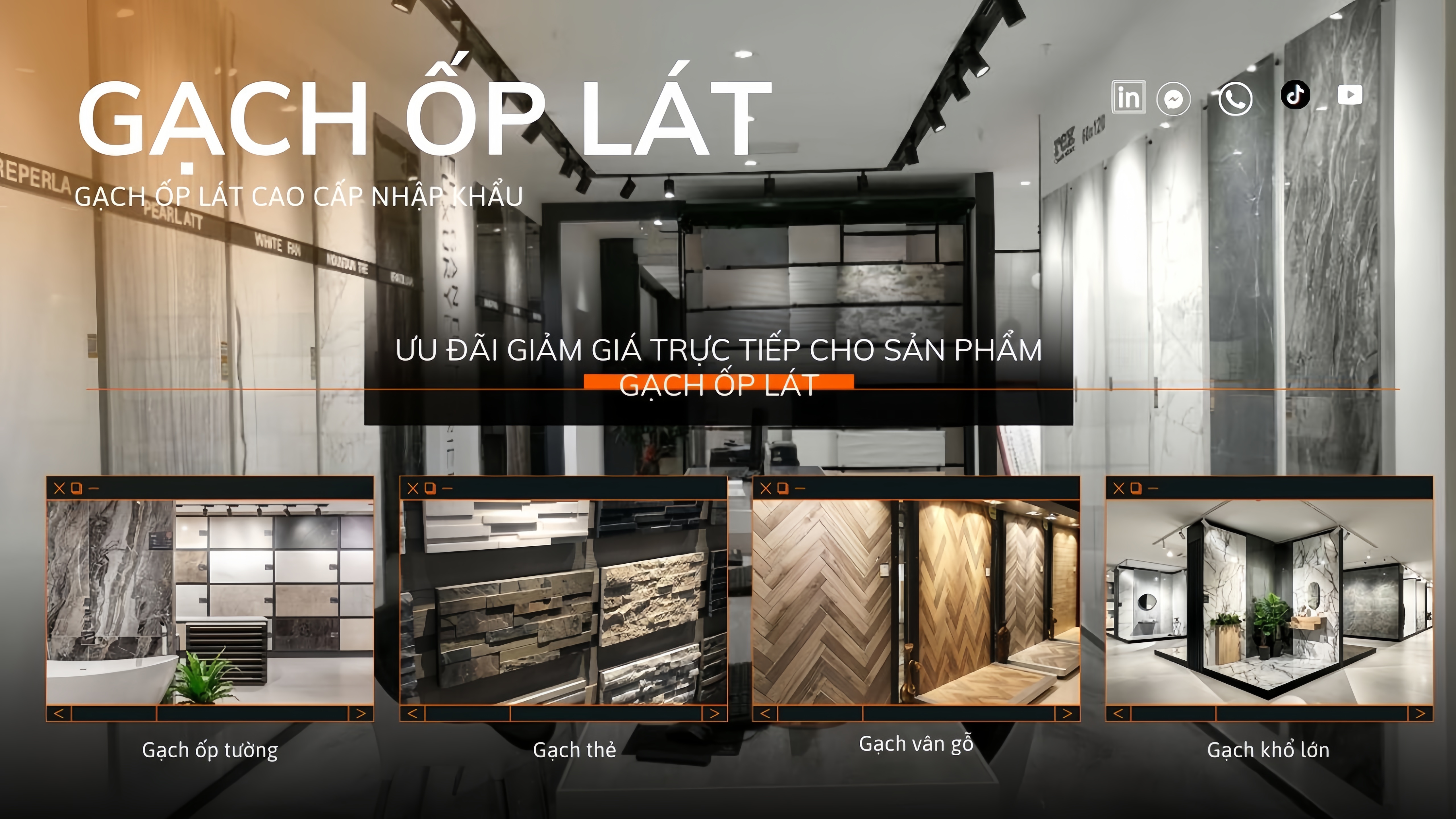 Ưu đãi gạch ốp lát