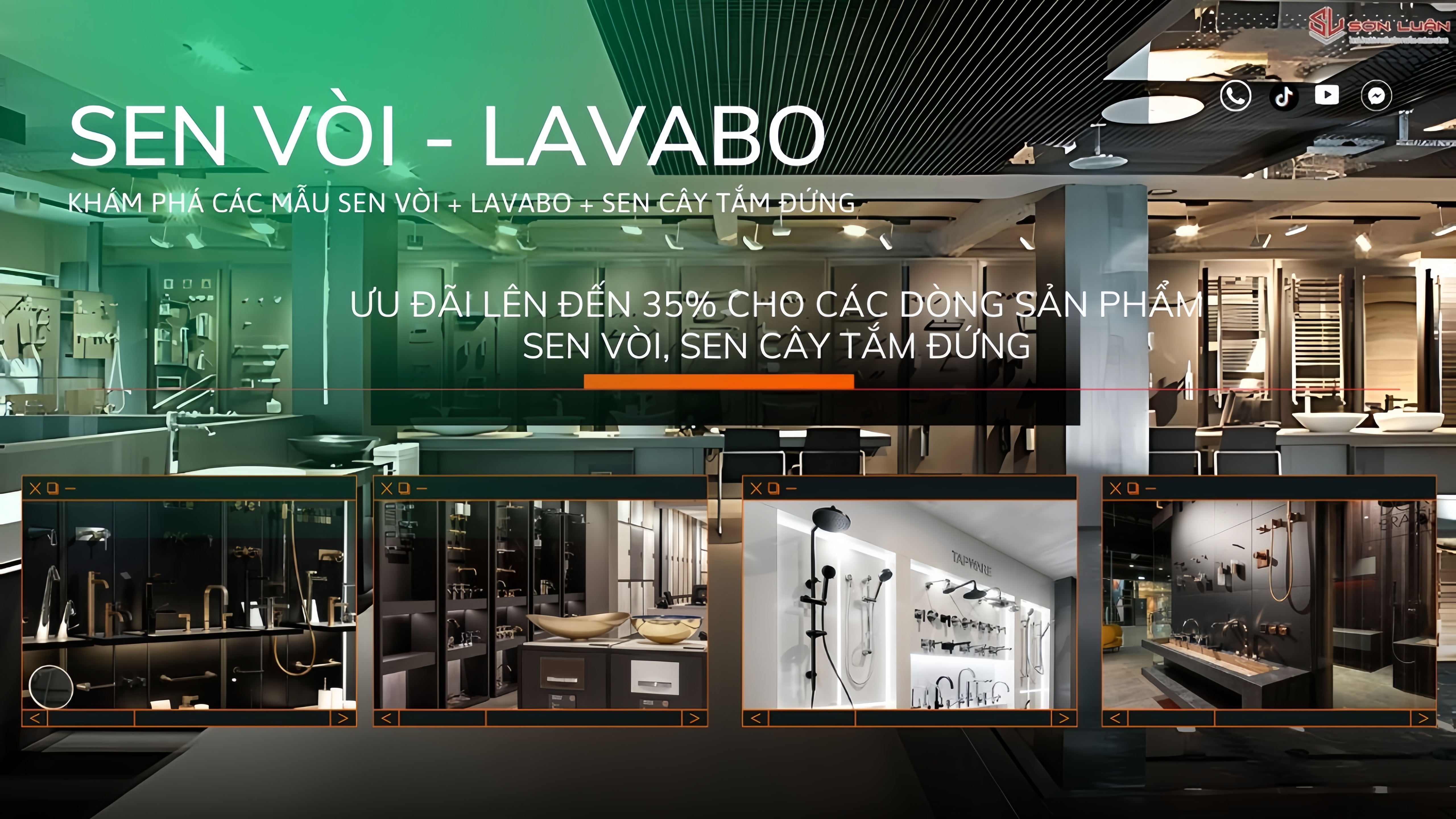 Ưu đãi sen vòi - lavabo