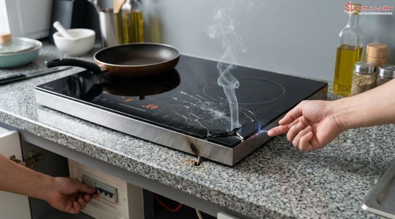 Lỗi nghiêm trọng của bếp từ