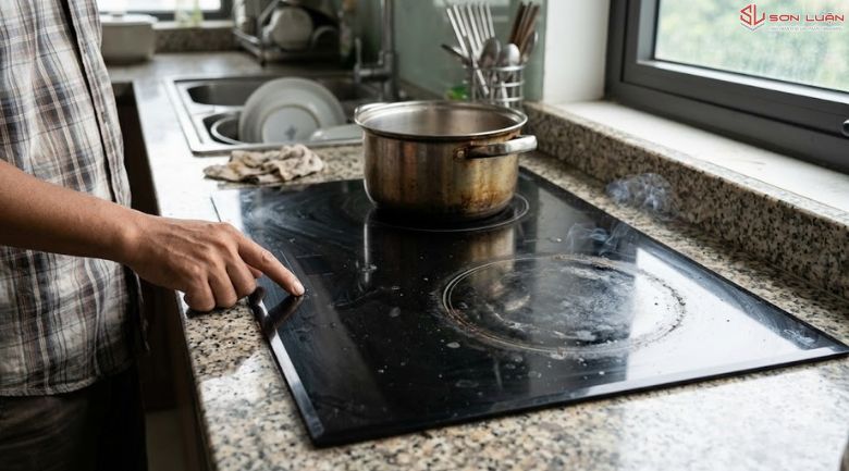 Sự cố khác thường gặp ở bếp từ
