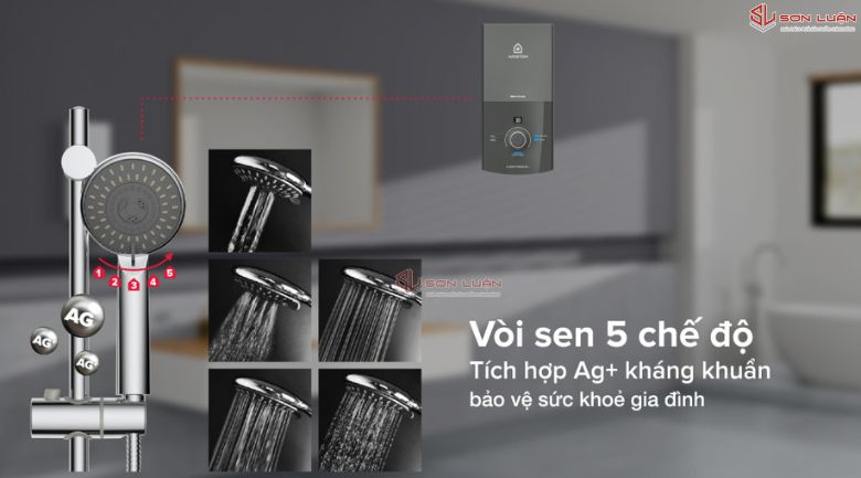 Vòi sen 5 chế độ