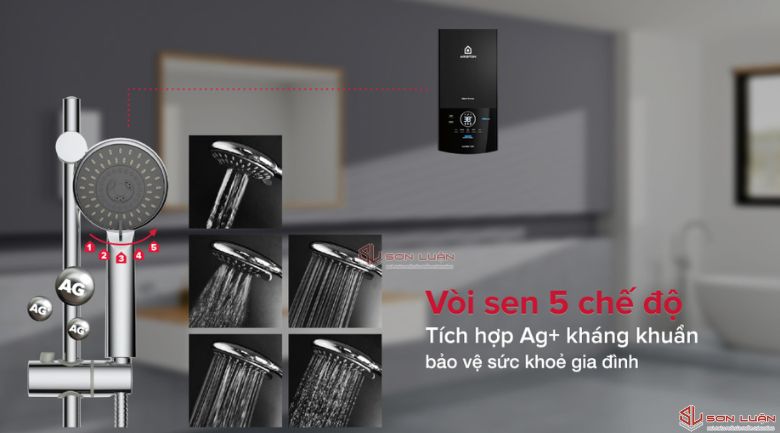 Vòi sen 5 chế độ