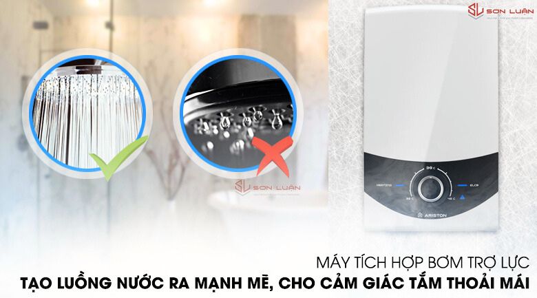 Bơm tăng áp của máy nước nóng