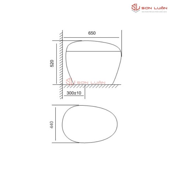 Bồn cầu thông minh Viglacera V96