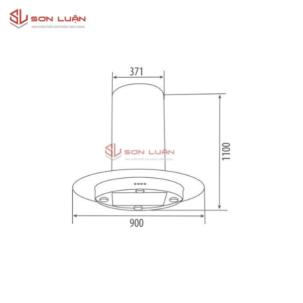 Máy hút mùi Độc Lập Canzy CZ-890G