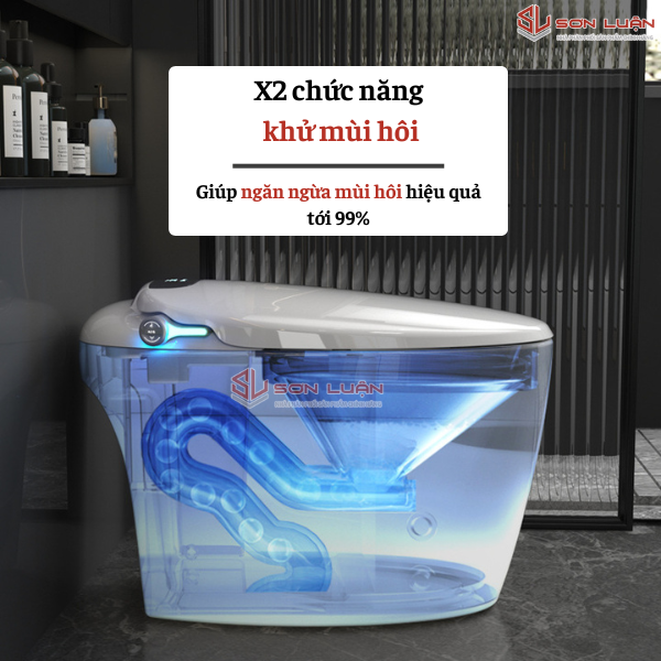 Tăng gấp đôi khả năng khử mùi hôi nhờ chế độ LED ngủ