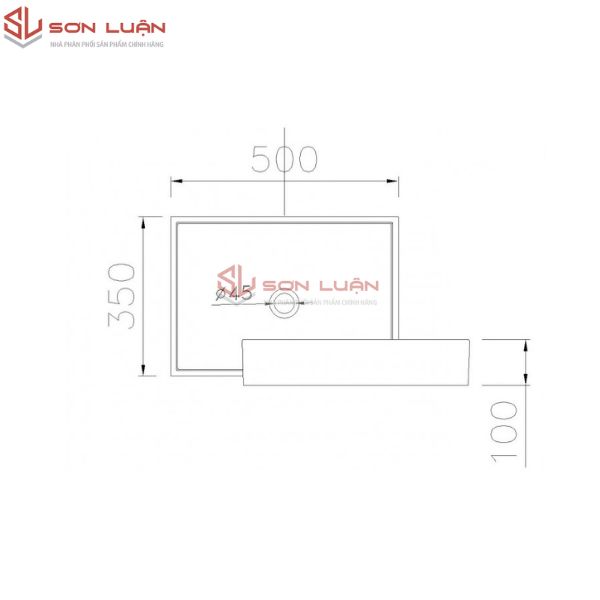 Chậu rửa mặt lavabo đặt bàn Caesar LF5254
