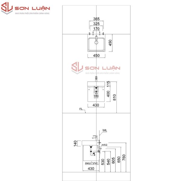 Chậu rửa mặt lavabo đặt bàn Caesar LF5255