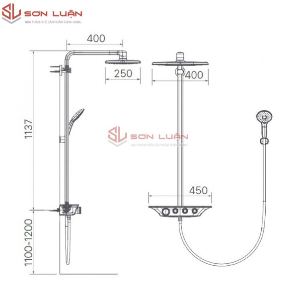 Sen cây nóng lạnh INAX BFV-655T