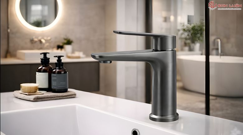 Lắp đặt vòi rửa mặt Gaxtee G3158 cho nhà khách tại Hoàng Mai